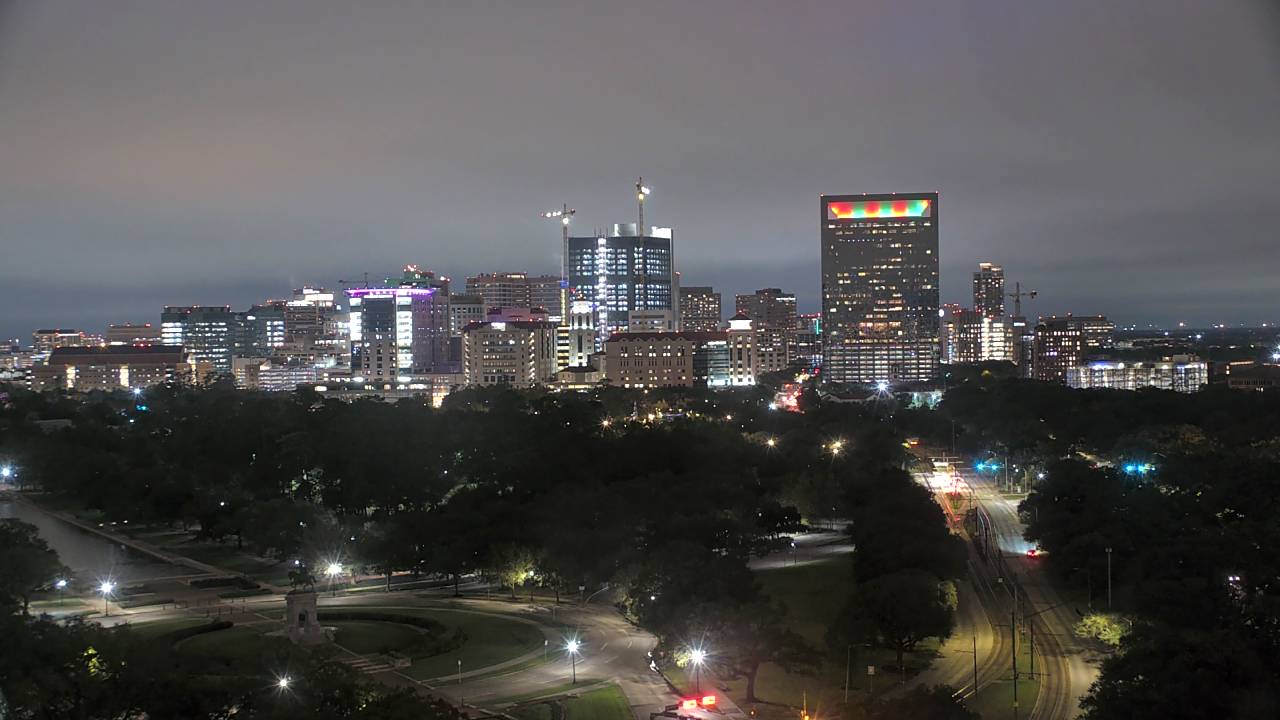 Thumbnail for current weather camera view from Hotel ZaZa in Houston, Texas