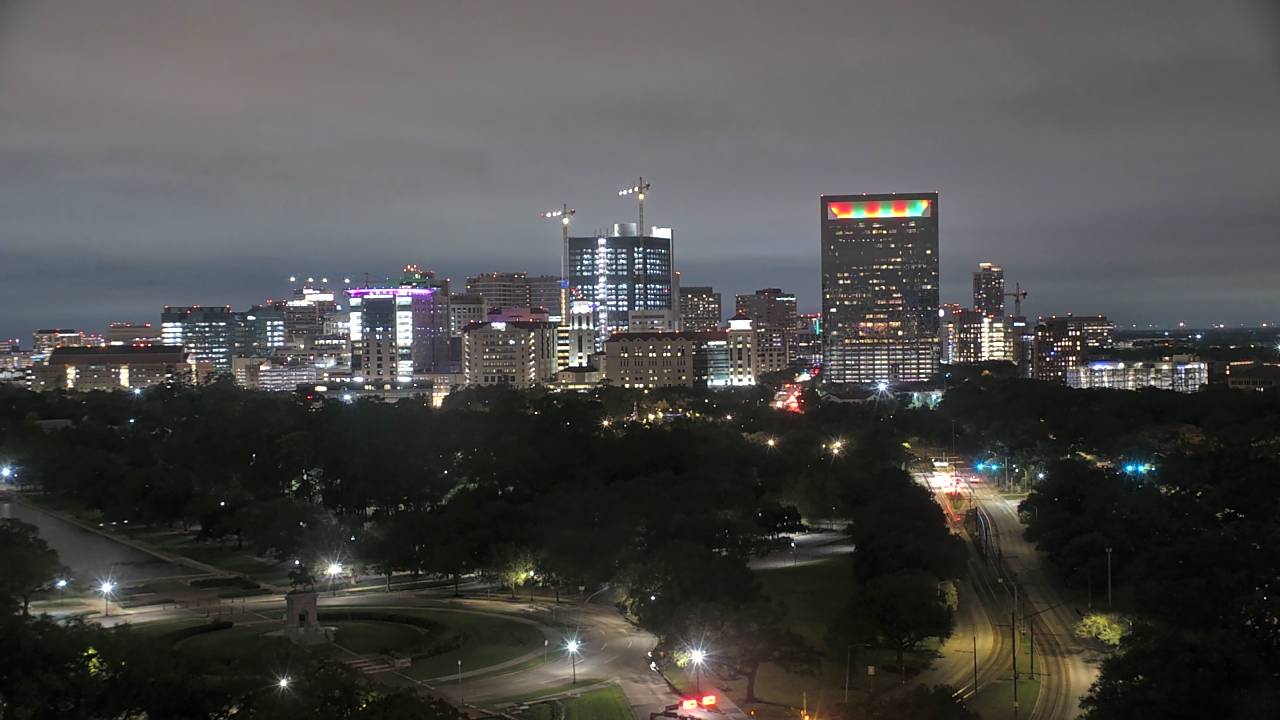 Thumbnail for current weather camera view from Hotel ZaZa in Houston, Texas