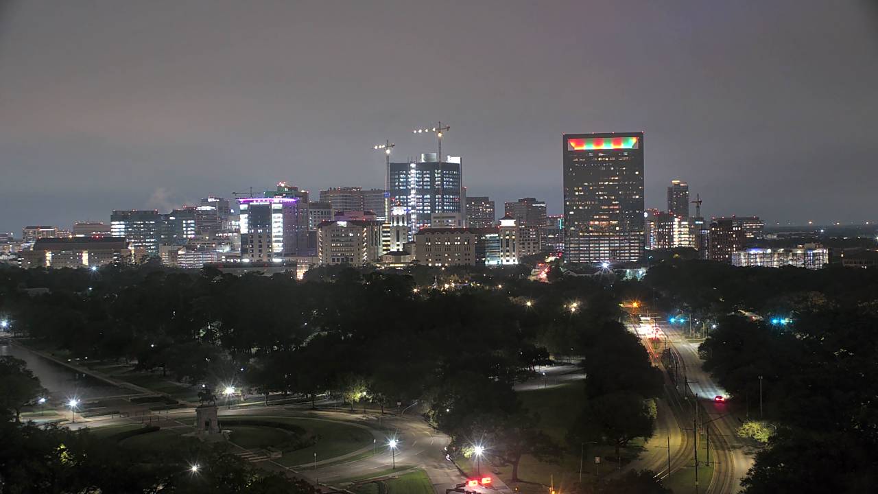 Thumbnail for current weather camera view from Hotel ZaZa in Houston, Texas