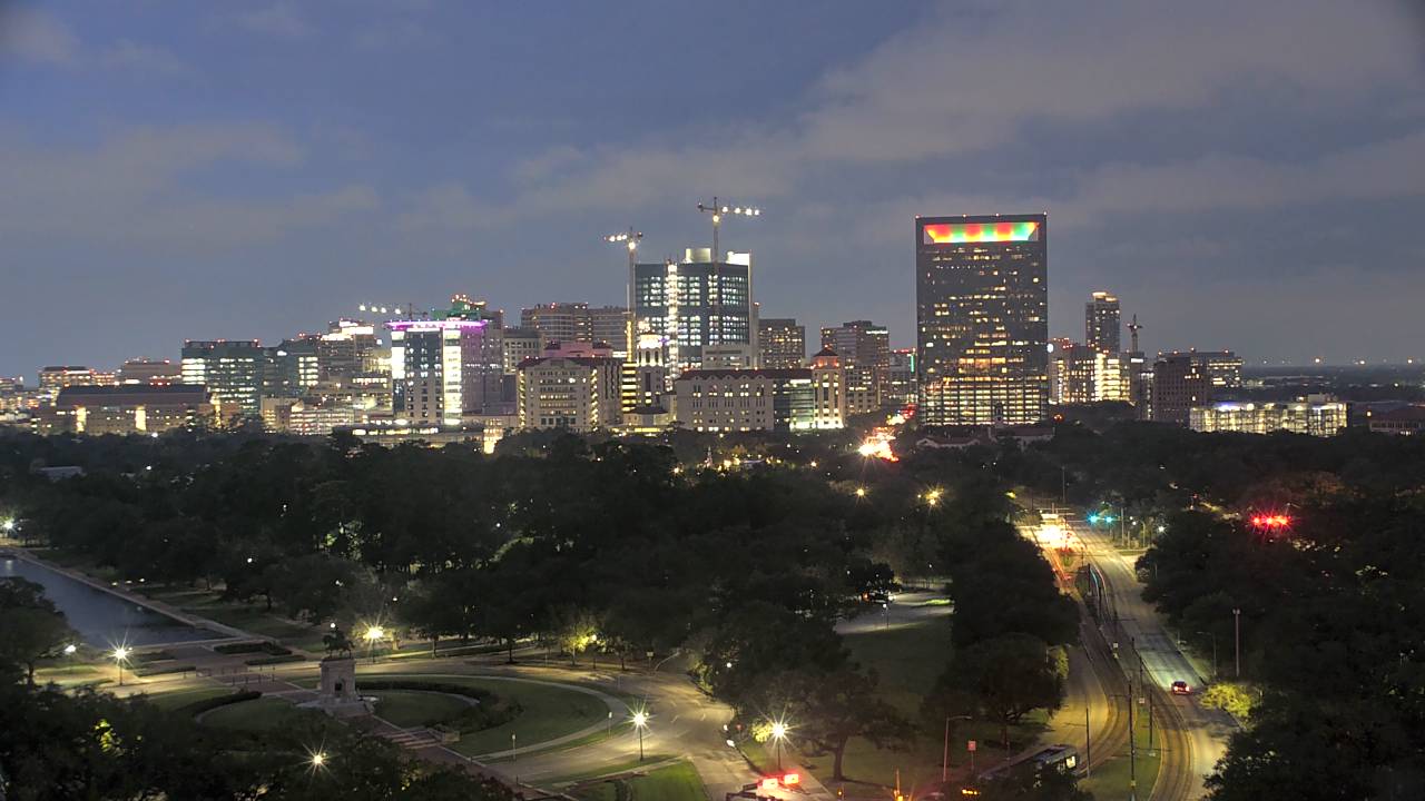 Thumbnail for current weather camera view from Hotel ZaZa in Houston, Texas