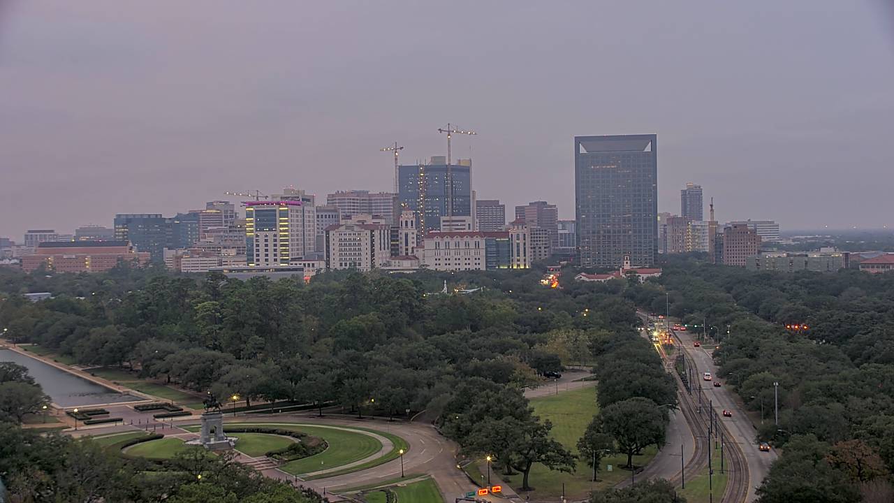 Thumbnail for current weather camera view from Hotel ZaZa in Houston, Texas