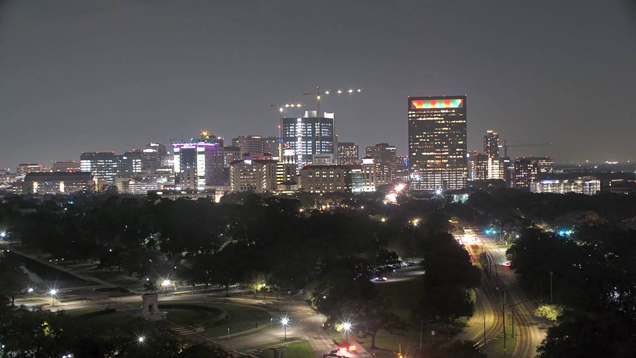 Thumbnail for current weather camera view from Hotel ZaZa in Houston, Texas