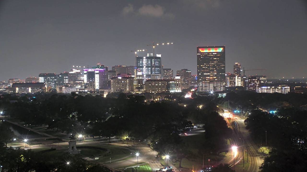Thumbnail for current weather camera view from Hotel ZaZa in Houston, Texas
