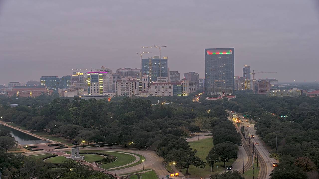 Thumbnail for current weather camera view from Hotel ZaZa in Houston, Texas