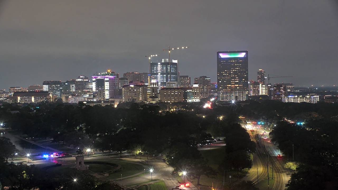 Thumbnail for current weather camera view from Hotel ZaZa in Houston, Texas