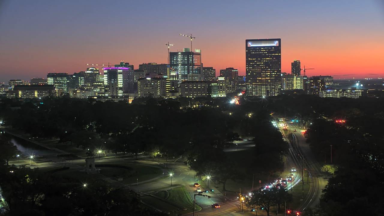 Thumbnail for current weather camera view from Hotel ZaZa in Houston, Texas