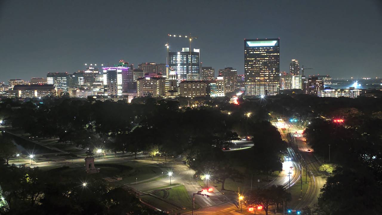 Thumbnail for current weather camera view from Hotel ZaZa in Houston, Texas