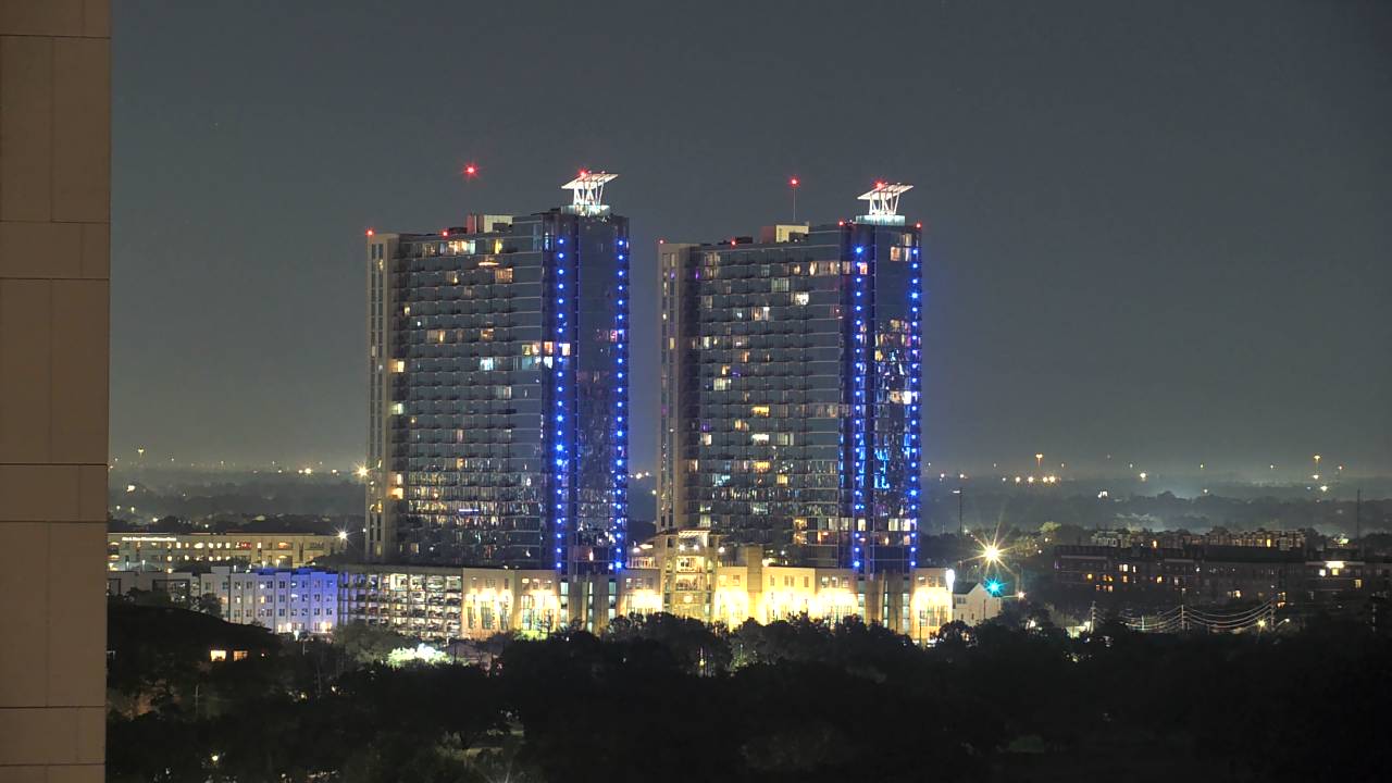 Thumbnail for current weather camera view from Hotel ZaZa in Houston, Texas