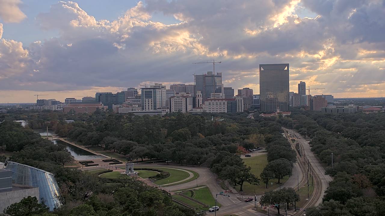 Thumbnail for current weather camera view from Hotel ZaZa in Houston, Texas