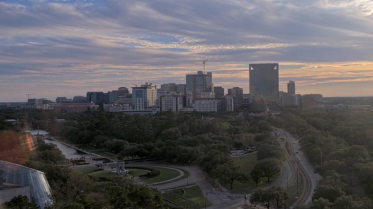 Thumbnail for current weather camera view from Hotel ZaZa in Houston, Texas