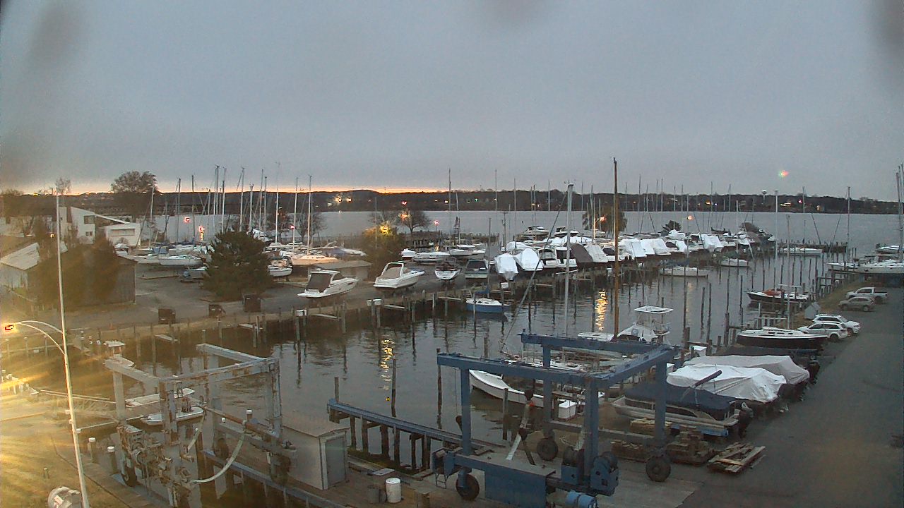 Thumbnail for current weather camera view from Tidewater Marina in Havre de Grace, Maryland