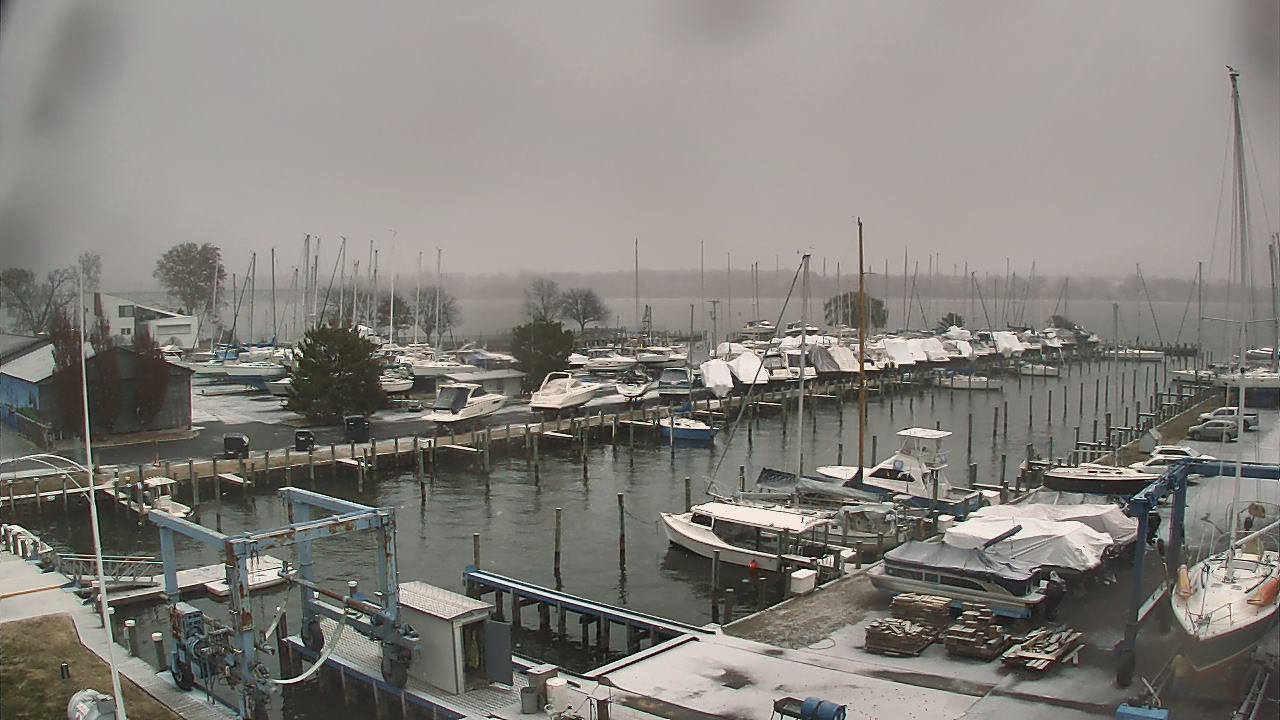 Thumbnail for current weather camera view from Tidewater Marina in Havre de Grace, Maryland