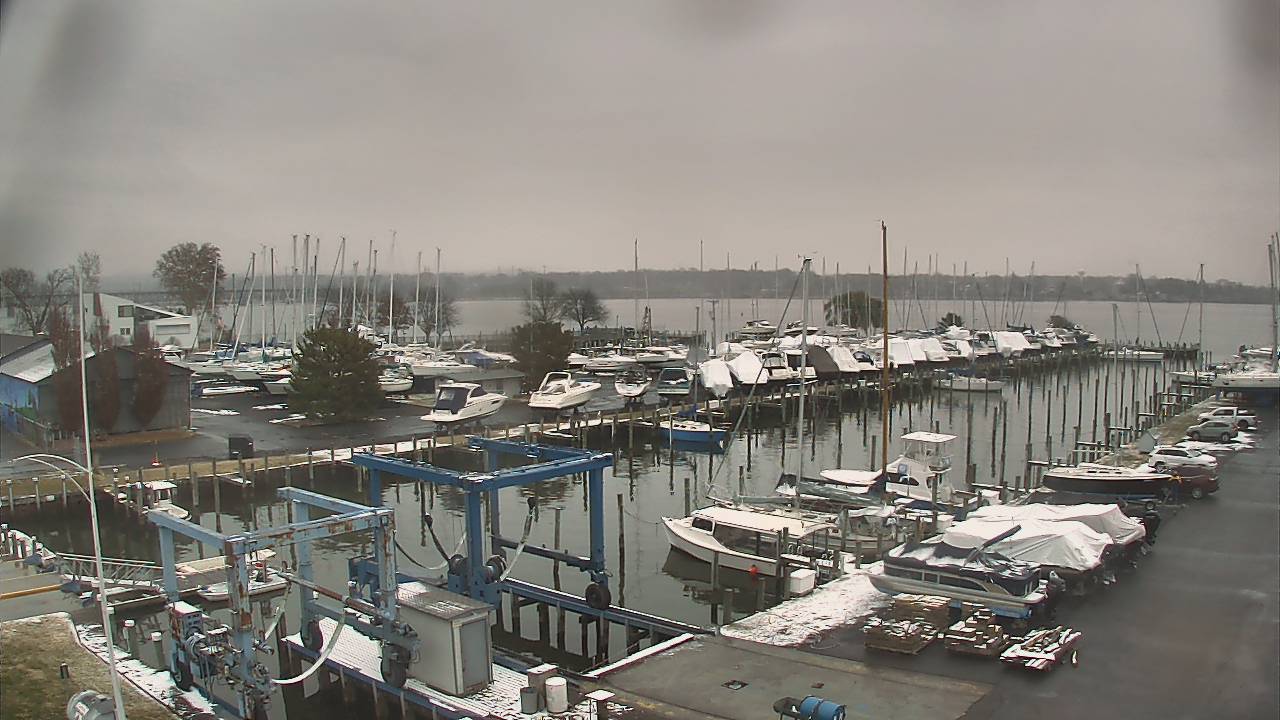 Thumbnail for current weather camera view from Tidewater Marina in Havre de Grace, Maryland