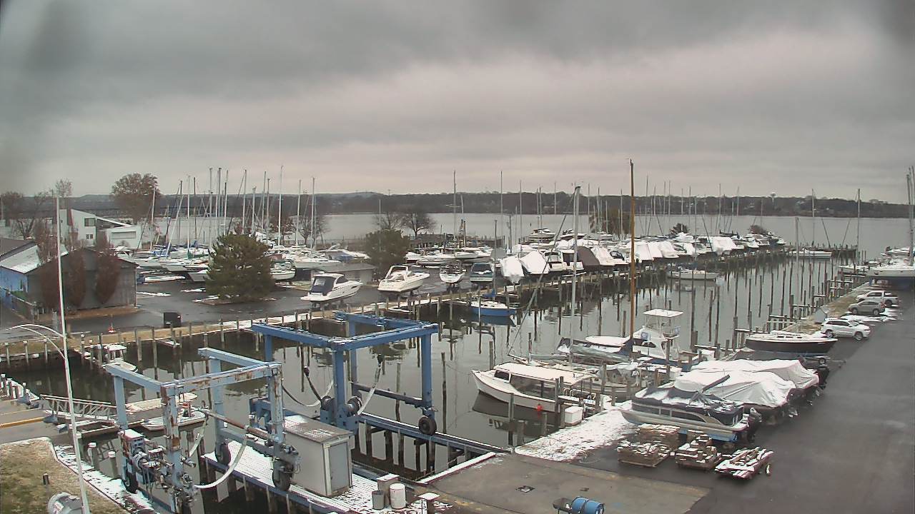 Thumbnail for current weather camera view from Tidewater Marina in Havre de Grace, Maryland