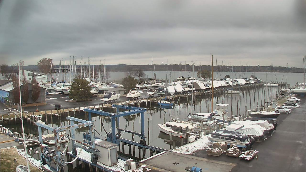 Thumbnail for current weather camera view from Tidewater Marina in Havre de Grace, Maryland