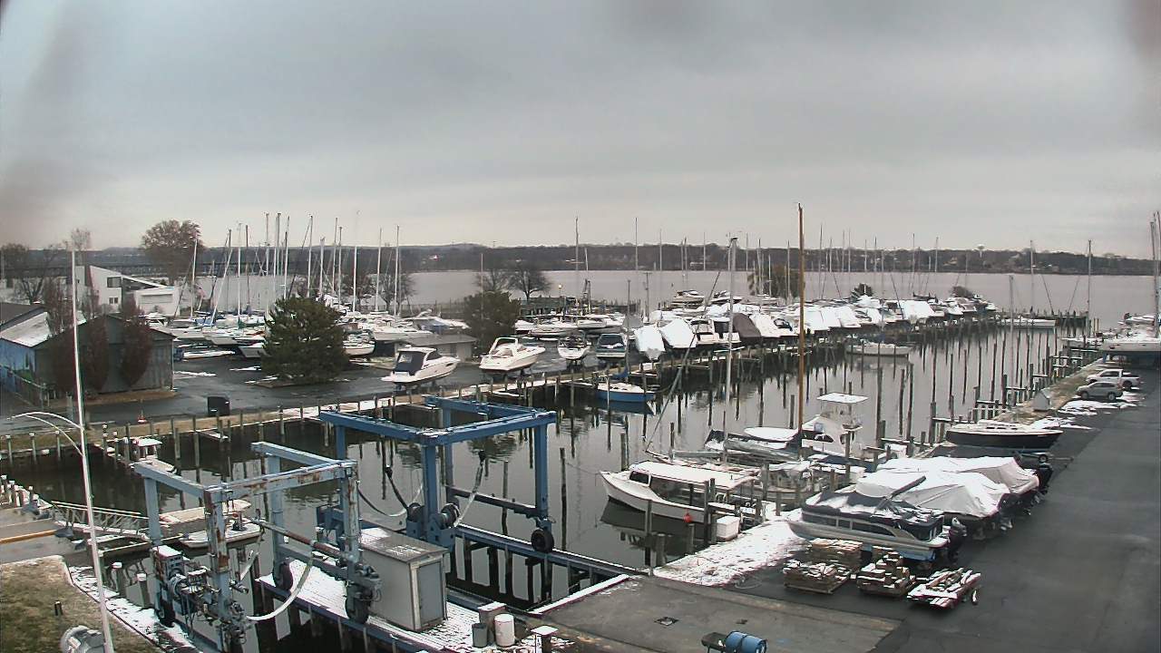 Thumbnail for current weather camera view from Tidewater Marina in Havre de Grace, Maryland