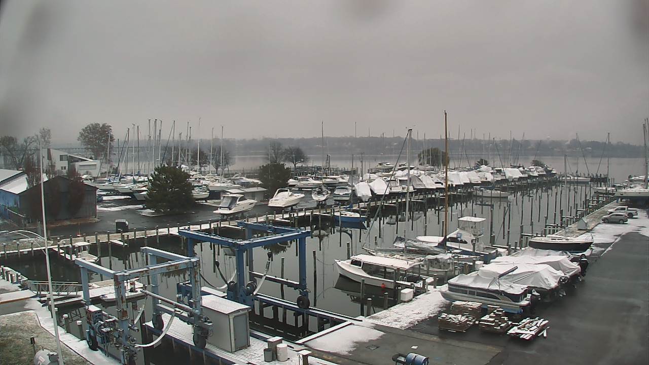 Thumbnail for current weather camera view from Tidewater Marina in Havre de Grace, Maryland