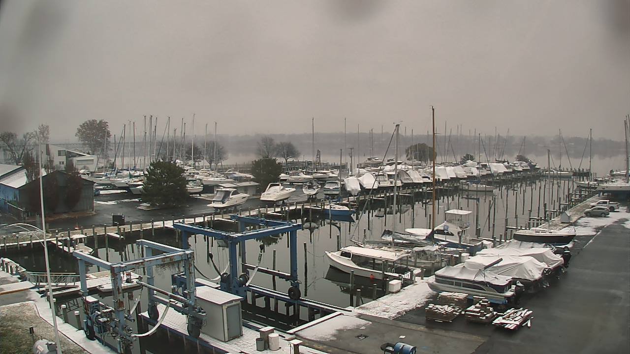 Thumbnail for current weather camera view from Tidewater Marina in Havre de Grace, Maryland