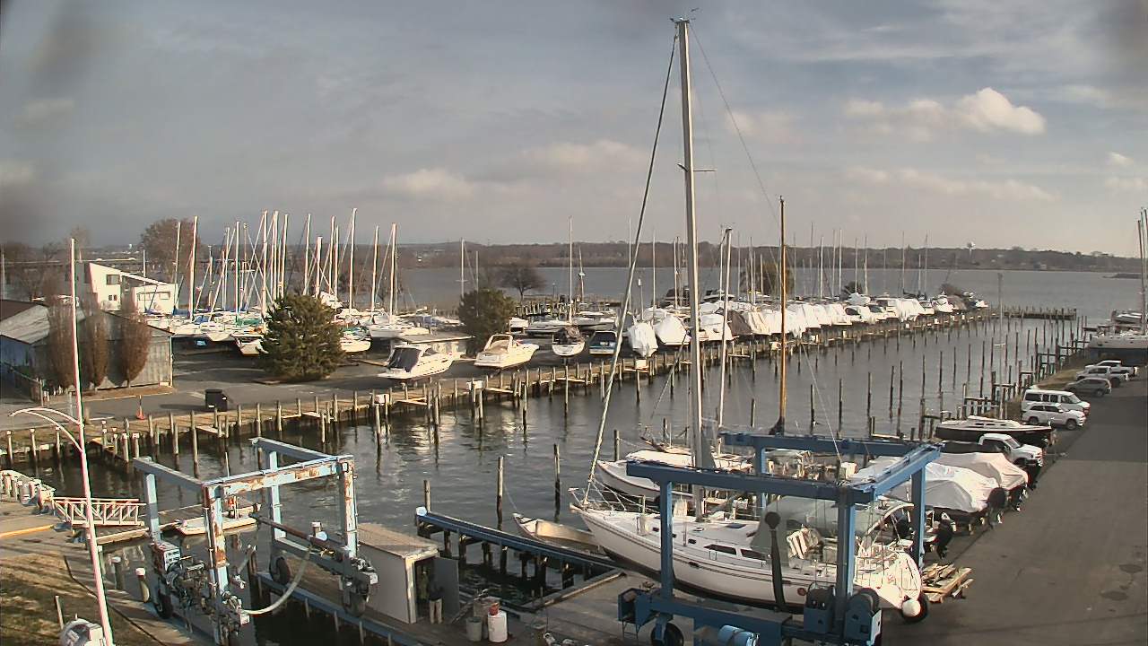 Thumbnail for current weather camera view from Tidewater Marina in Havre de Grace, Maryland