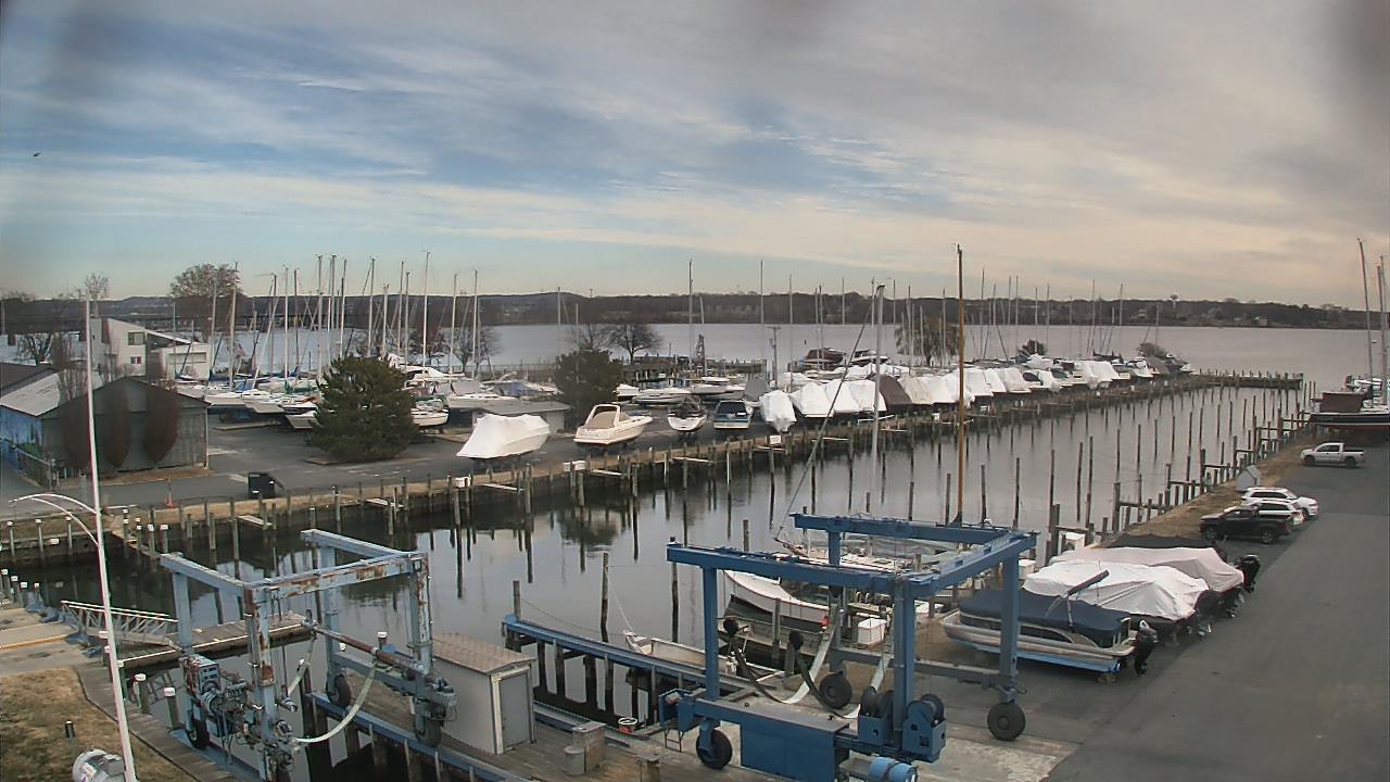 Thumbnail for current weather camera view from Tidewater Marina in Havre de Grace, Maryland
