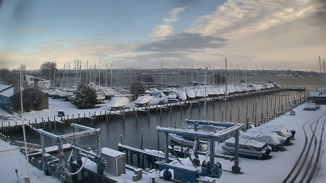 Thumbnail for current weather camera view from Tidewater Marina in Havre de Grace, Maryland