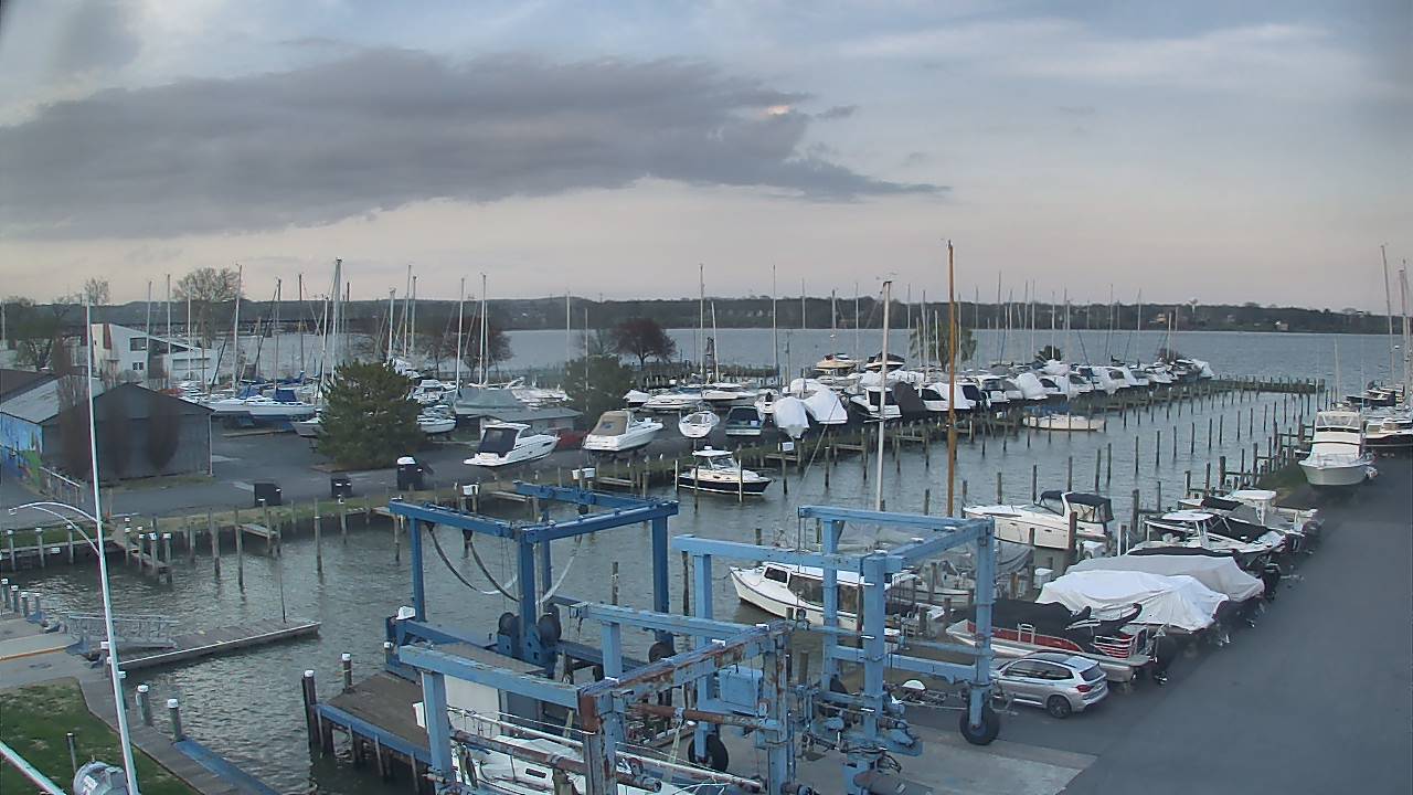 Thumbnail for current weather camera view from Tidewater Marina in Havre de Grace, Maryland