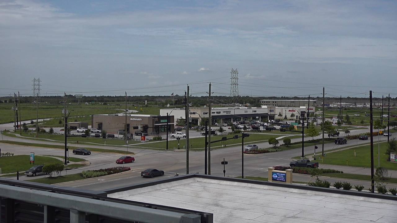 Thumbnail for current weather camera view from Iowa Colony Police Department in Meridiana, Texas