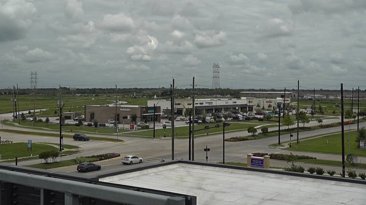 Thumbnail for current weather camera view from Iowa Colony Police Department in Meridiana, Texas