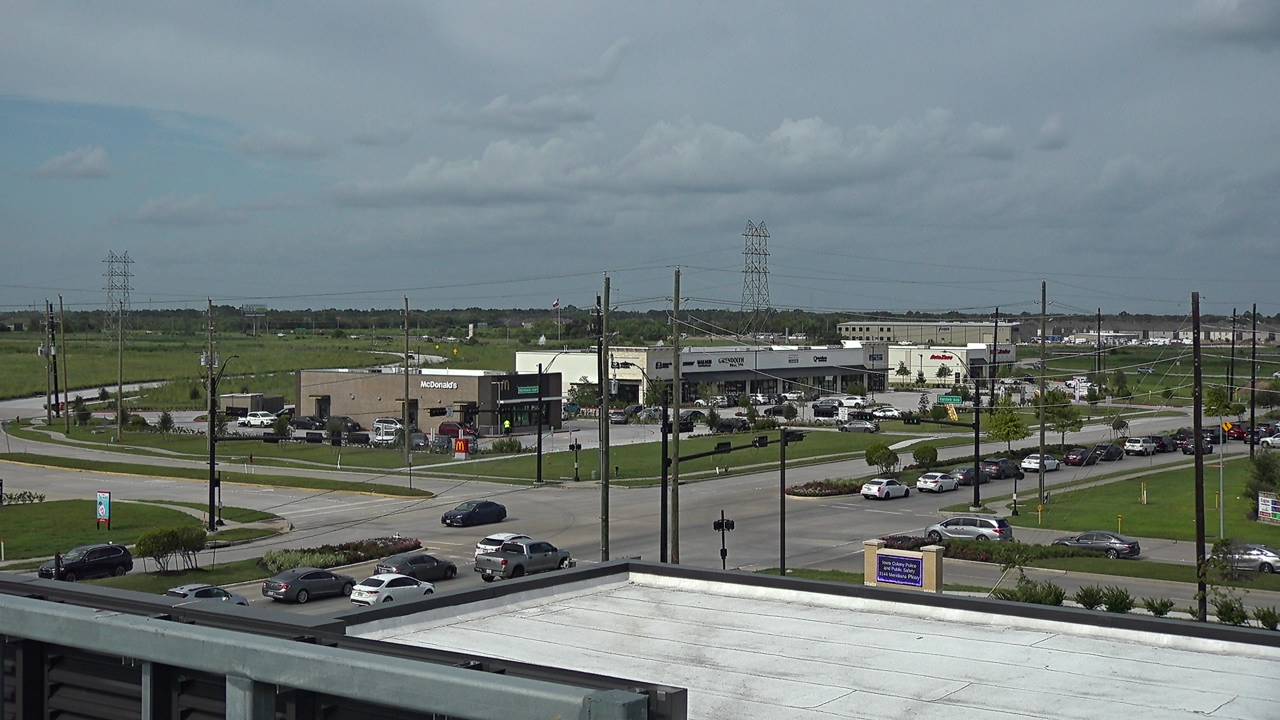 Thumbnail for current weather camera view from Iowa Colony Police Department in Meridiana, Texas
