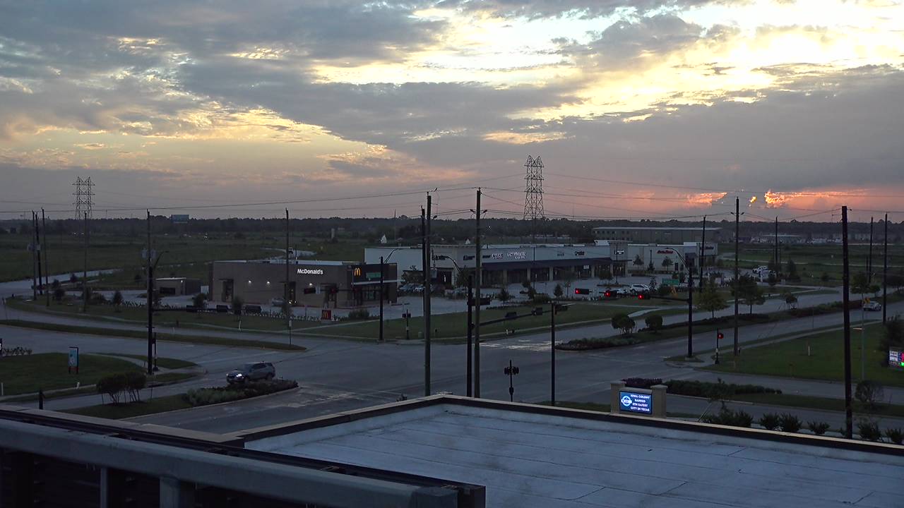 Thumbnail for current weather camera view from Iowa Colony Police Department in Meridiana, Texas