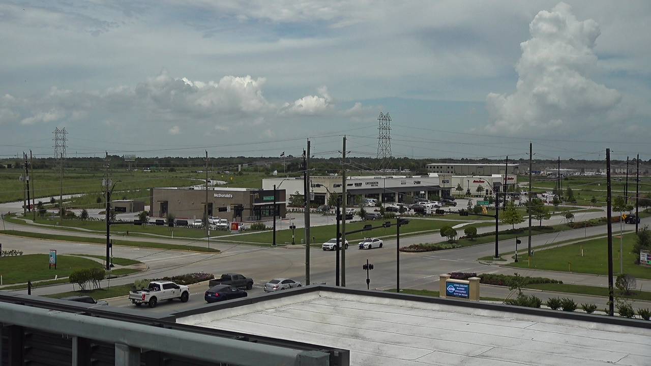 Thumbnail for current weather camera view from Iowa Colony Police Department in Meridiana, Texas