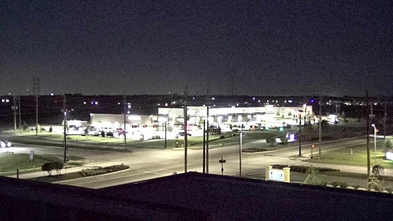 Thumbnail for current weather camera view from Iowa Colony Police Department in Meridiana, Texas