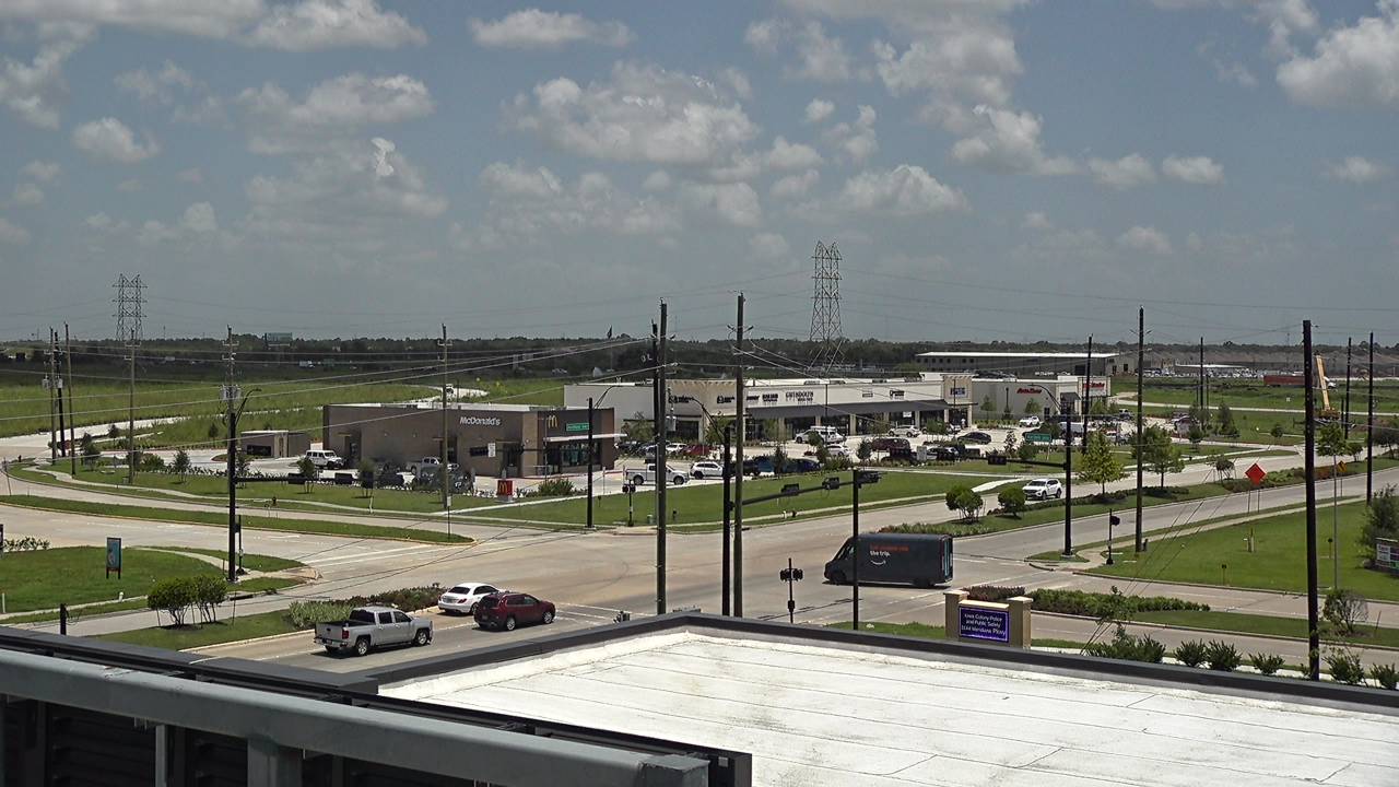 Thumbnail for current weather camera view from Iowa Colony Police Department in Meridiana, Texas