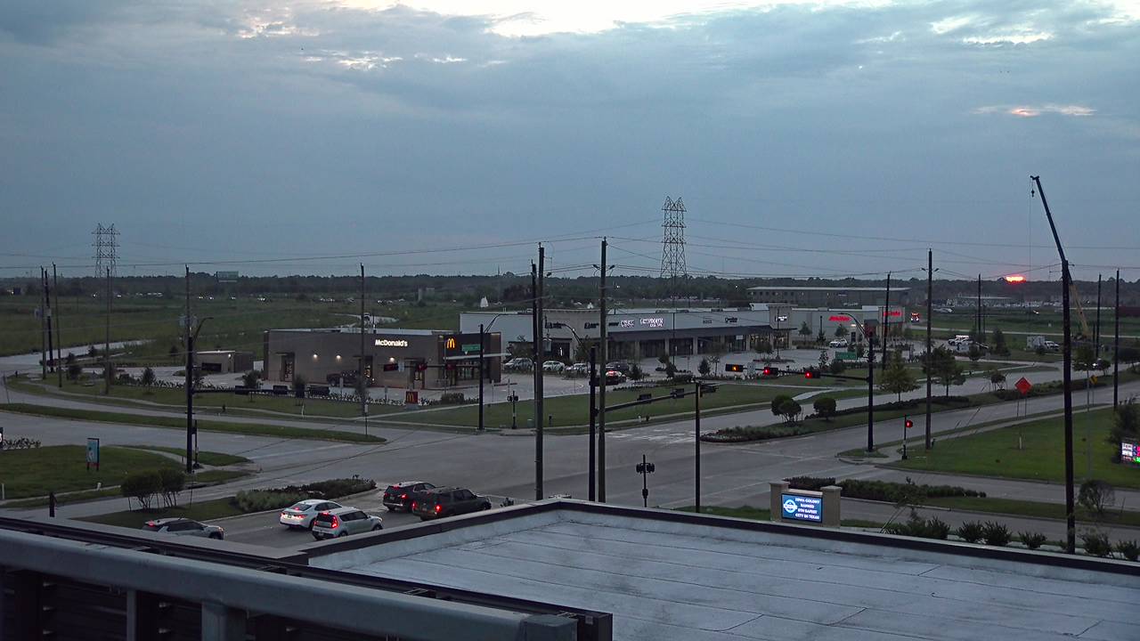 Thumbnail for current weather camera view from Iowa Colony Police Department in Meridiana, Texas