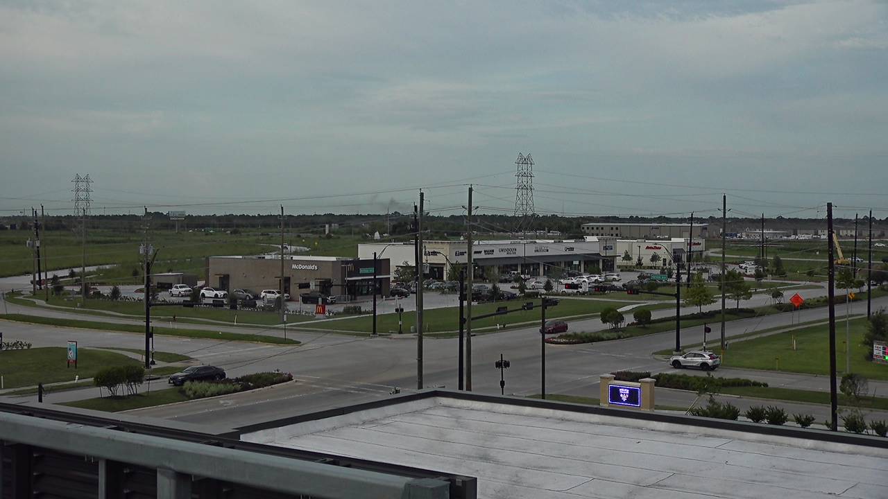 Thumbnail for current weather camera view from Iowa Colony Police Department in Meridiana, Texas