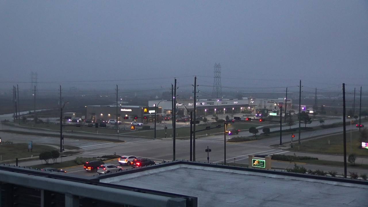 Thumbnail for current weather camera view from Iowa Colony Police Department in Meridiana, Texas