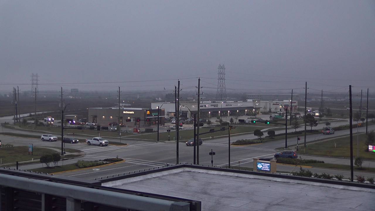Thumbnail for current weather camera view from Iowa Colony Police Department in Meridiana, Texas