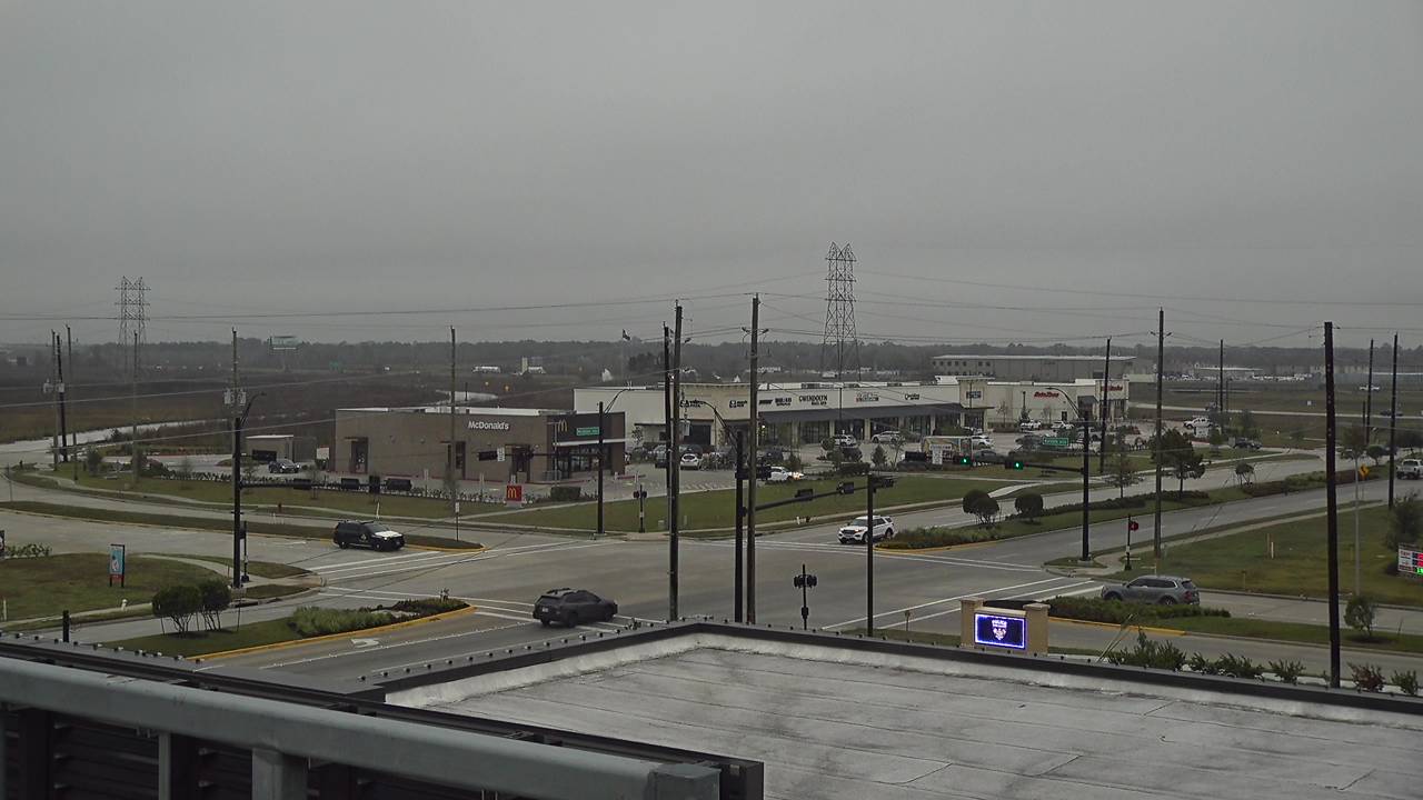 Thumbnail for current weather camera view from Iowa Colony Police Department in Meridiana, Texas
