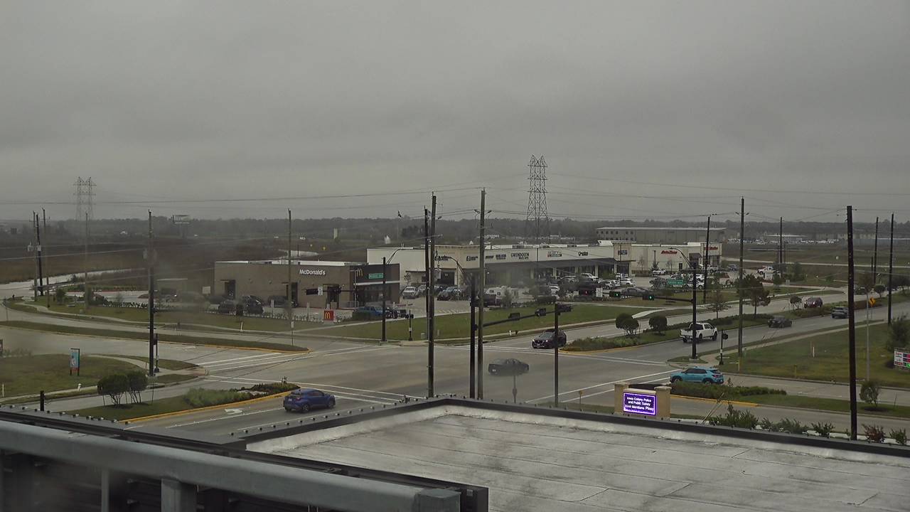 Thumbnail for current weather camera view from Iowa Colony Police Department in Meridiana, Texas