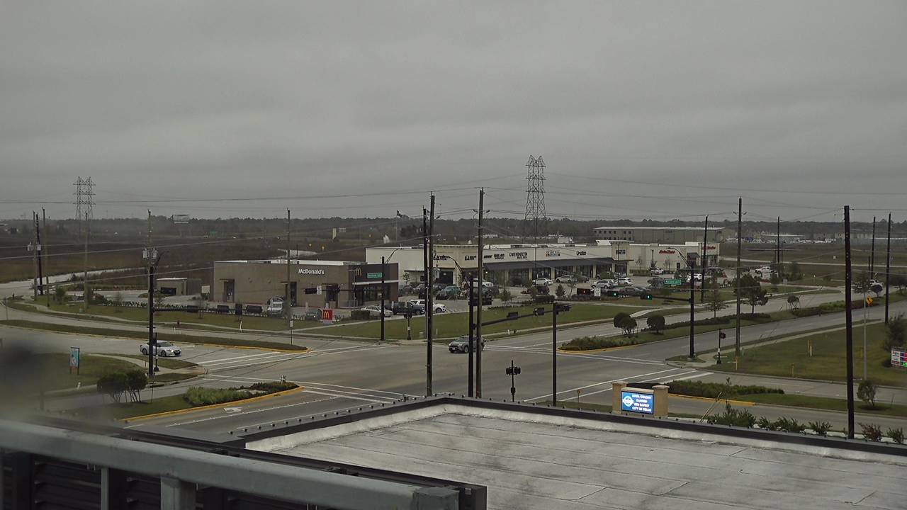 Thumbnail for current weather camera view from Iowa Colony Police Department in Meridiana, Texas