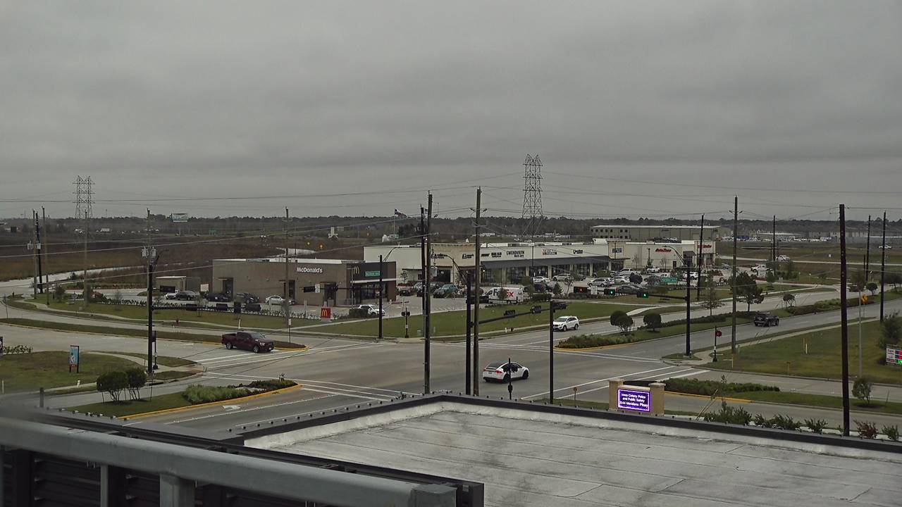 Thumbnail for current weather camera view from Iowa Colony Police Department in Meridiana, Texas