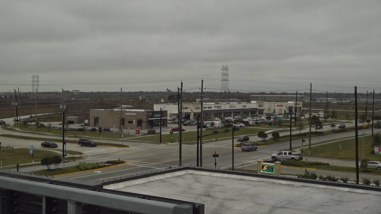 Thumbnail for current weather camera view from Iowa Colony Police Department in Meridiana, Texas