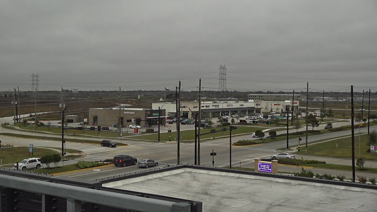 Thumbnail for current weather camera view from Iowa Colony Police Department in Meridiana, Texas