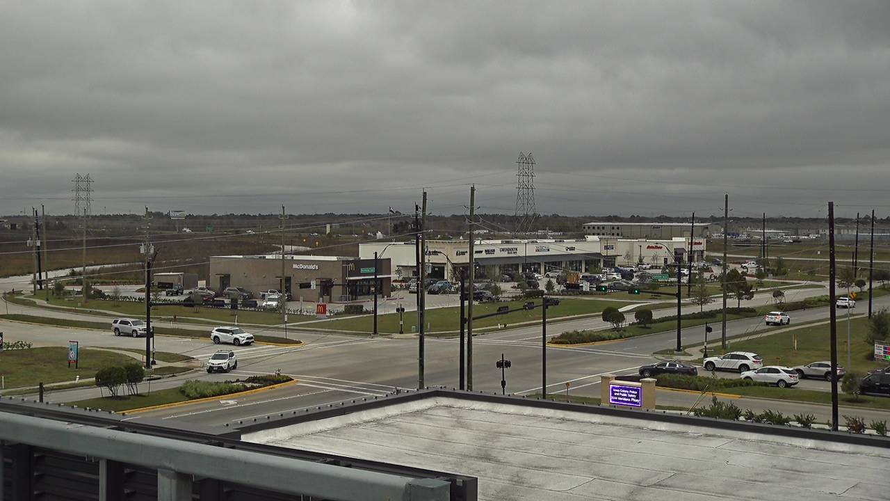 Thumbnail for current weather camera view from Iowa Colony Police Department in Meridiana, Texas