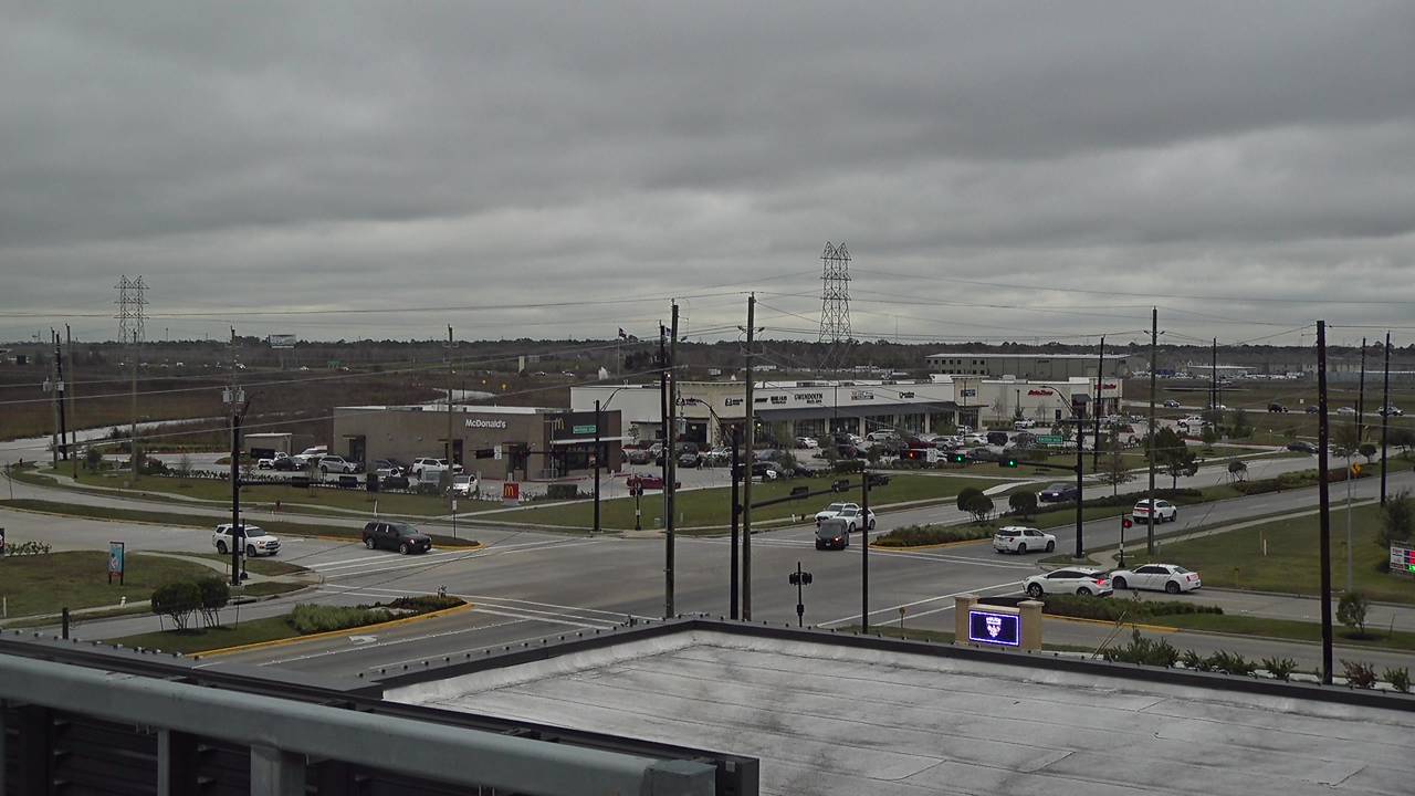 Thumbnail for current weather camera view from Iowa Colony Police Department in Meridiana, Texas