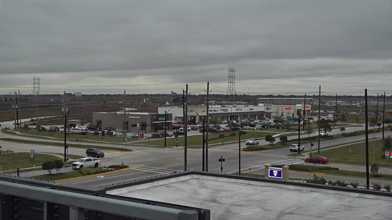 Thumbnail for current weather camera view from Iowa Colony Police Department in Meridiana, Texas