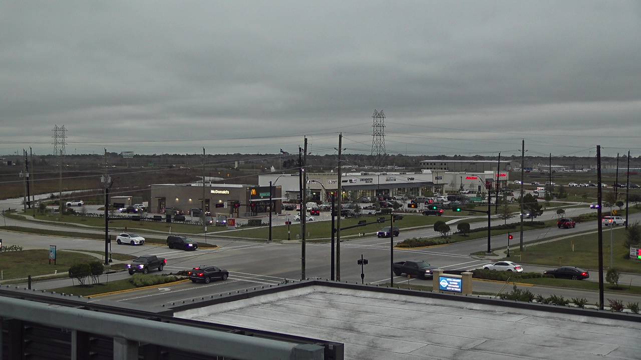 Thumbnail for current weather camera view from Iowa Colony Police Department in Meridiana, Texas