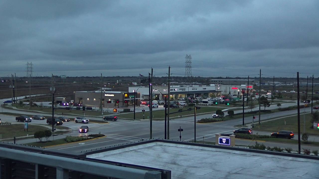 Thumbnail for current weather camera view from Iowa Colony Police Department in Meridiana, Texas