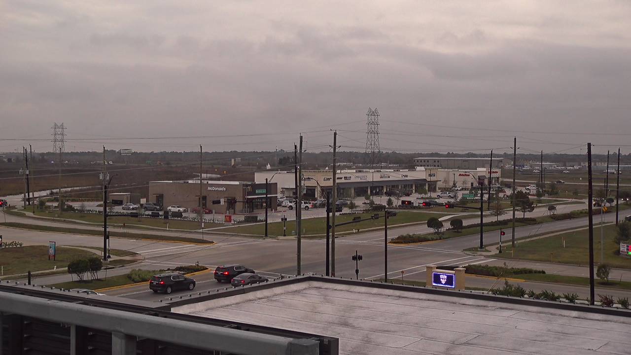 Thumbnail for current weather camera view from Iowa Colony Police Department in Meridiana, Texas