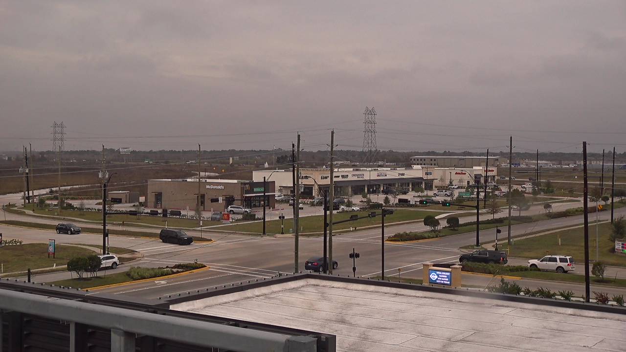 Thumbnail for current weather camera view from Iowa Colony Police Department in Meridiana, Texas